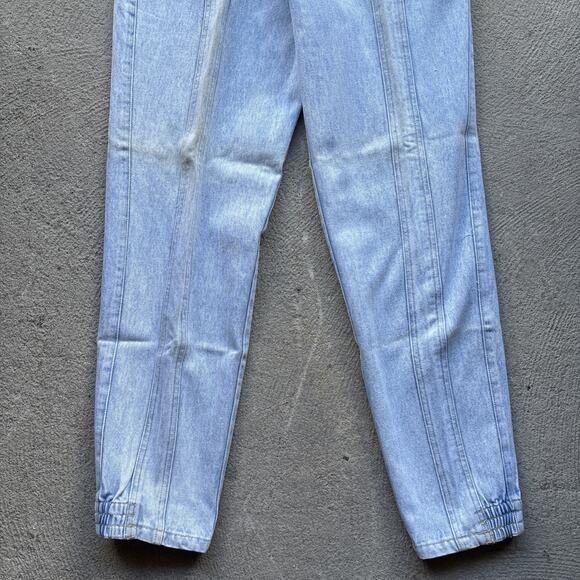 Deadstock 90s Dockers Jeans 30x32 Pleated Denim Levi’s Baggy Acid Wash Vintage - Picture 3 of 14